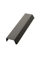 Furnipart - Bench - greb i aluminium børstet mat sort CC2x80mm L200mm B48,